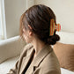 Beau - Striped Geometric Pattern Claw Clip