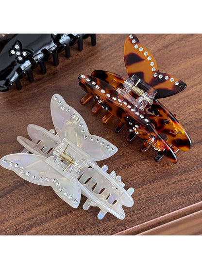 Beau - Butterfly Hair Claw Clip Acetate