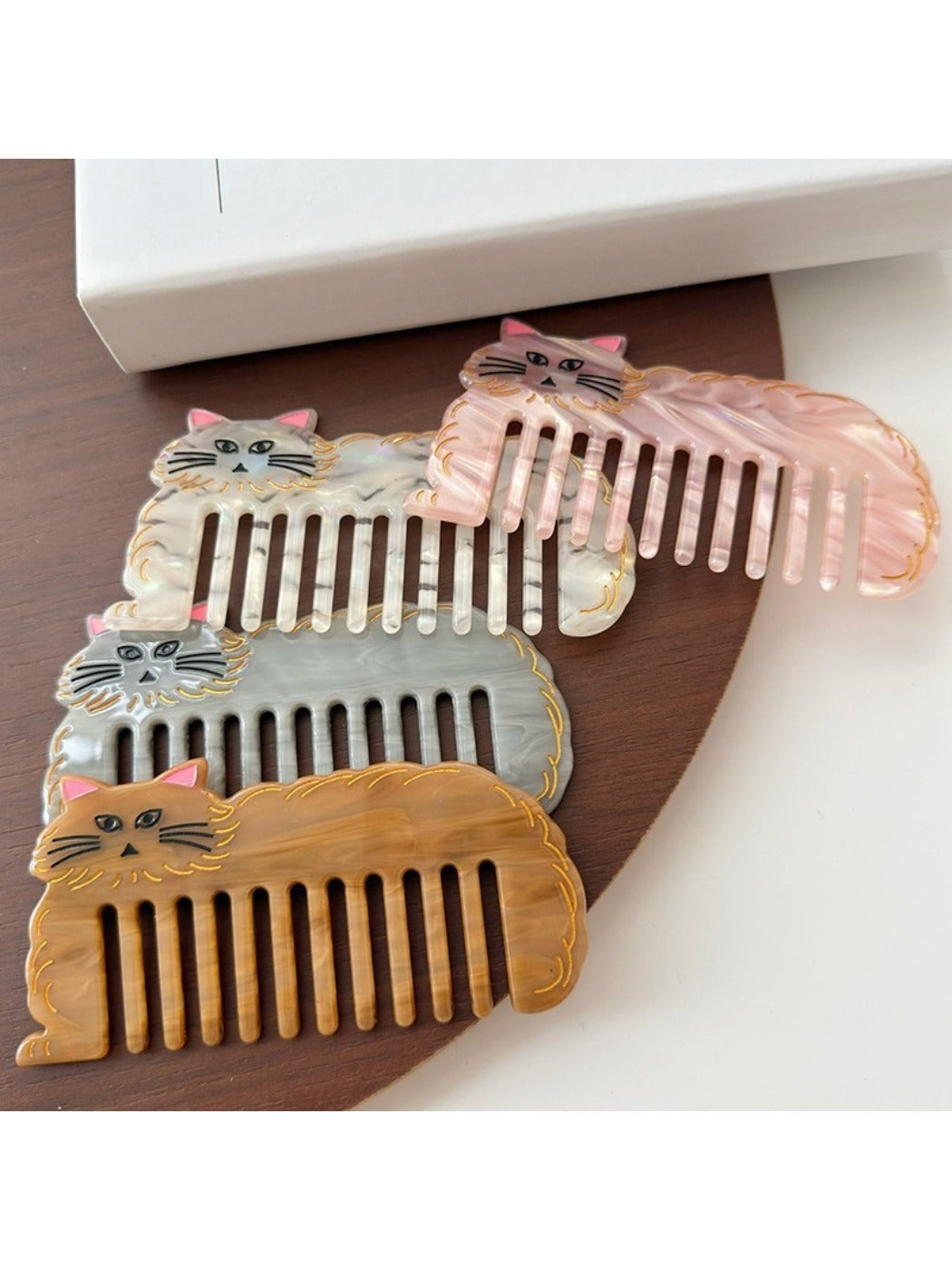 Camerow - Cute Cat Shape Comb