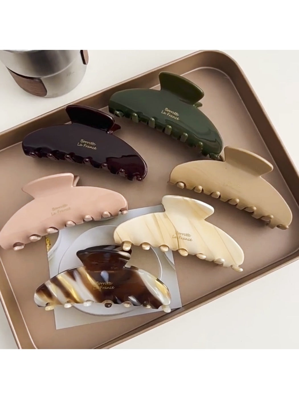 Beau - Premium Morandi Colors Hair Clip
