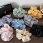 Beau - Glossy Sheer Irregular Ruffle Banana Clip