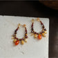 Earedge - Long Dangling Multicolor Beaded Earrings