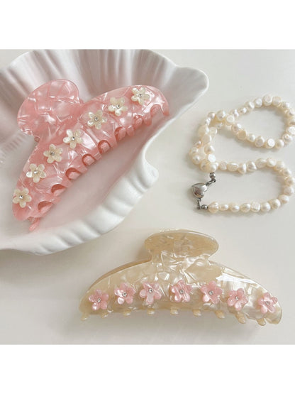 Beau - Cherry Blossom Pattern Updo Hair Clip