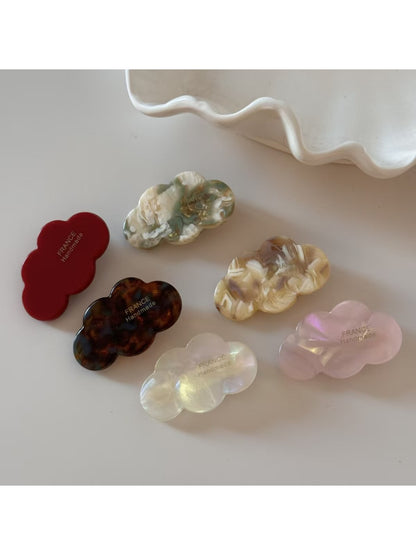 Beau - Beautiful Cloud Shaped Acetate Hair Clip