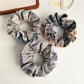 Gifty - High Elastic Plaid Fabric Scrunchie