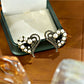 Earedge - Vintage Luxe Heart Stud Earrings