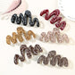 Beau - Wave Geometric Design Hair Claw Clip