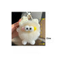 Keypus - Cute Bow Coal Ball Keychain