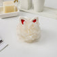 Papo - Cute Ear Detail Lather Bath Pouf