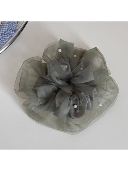 Gifty - Double Layer Ruffled Polyester Scrunchie
