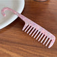 Minimalist Acetate Hair Comb with Hook Portable Long Comb for Travel
