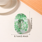 Beau - Textured Oval Hair Holder Claw Clip