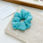 Gifty - Solid Color Chiffon Look Hair Scrunchie