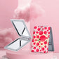 Mirroray - Cartoon Watermelon Print Folding Makeup Mirror
