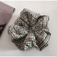 Gifty - Elegant Simple Plaid Scrunchie