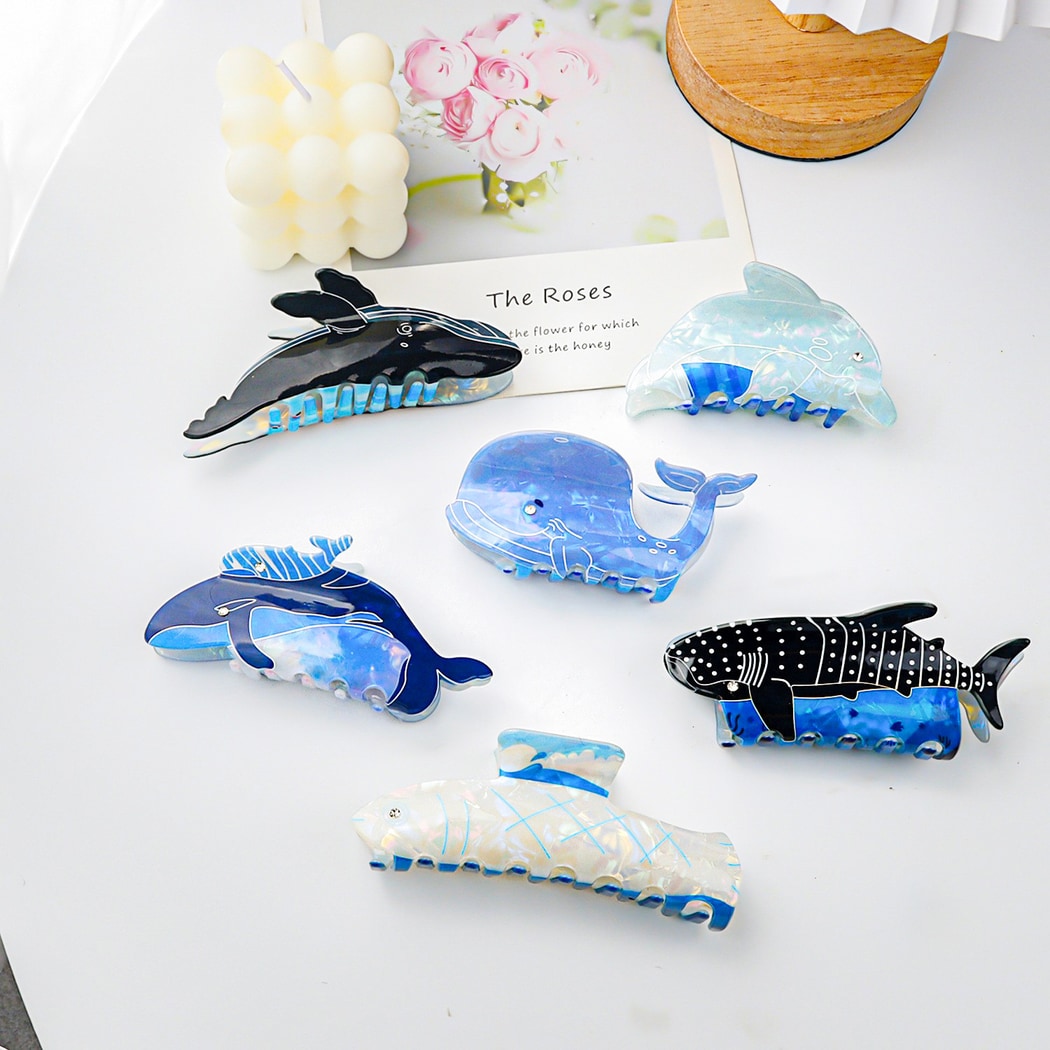 Beau - Cute Fish Theme Shaped Claw Clip