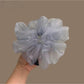 Gifty - Sheer Mesh Floral Look Polyester Scrunchie