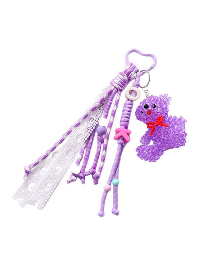 Keypus - Bow-Tie Bear-Shaped Keychain