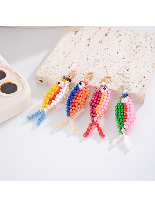 Keypus - Small Colorful Fish Keychain Bag Decor
