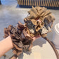 Gifty - Simple Retro Lace Scrunchie