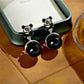 Earedge - Cute Panda Shaped Earrings