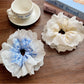Gifty - Double Layer Plaid Trim Scrunchie