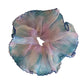 Gifty - Floral Mesh Ruffled Sheer Fabric Scrunchie