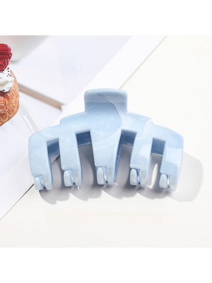 Beau - Geometric Marbled PS Alloy Hair Claw Clip