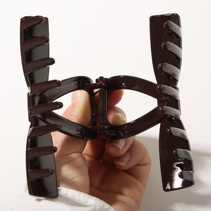 Beau - Minimal Bow Shape Women's Hair Claw Clip