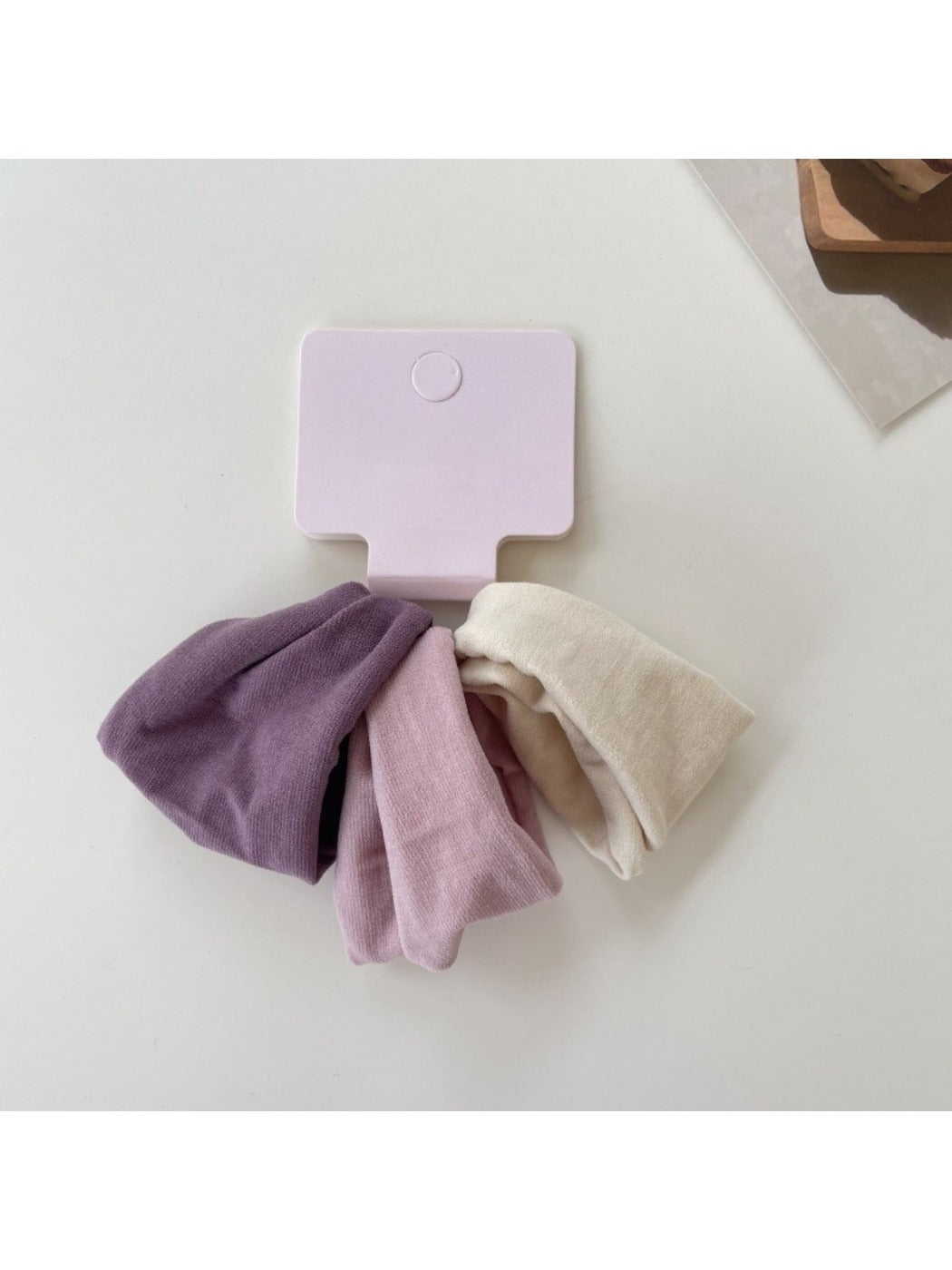 Gifty - Minimalist Solid Color Hair Tie Set