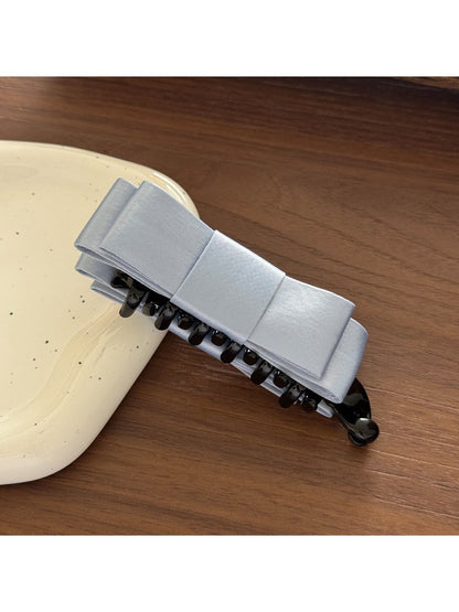 Beau - Sleek Bow Design Plastic Banana Clip