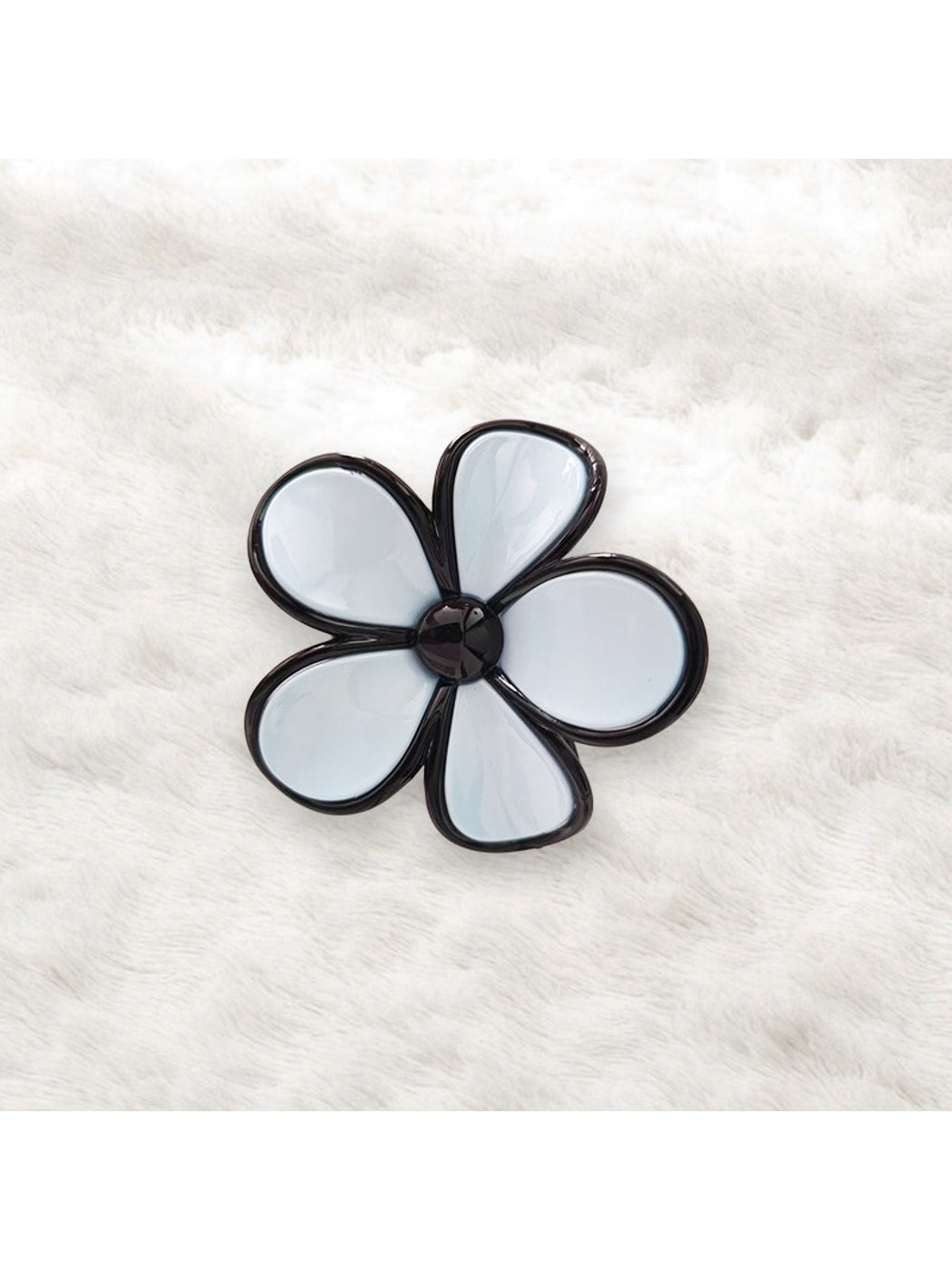 Beau - Five Petal Flower Shape Hair Claw Clip