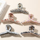 Beau - Geometric Line Acetate Fiber Hair Claw Clip