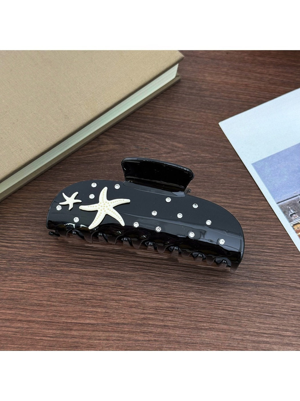Beau - Starfish And Butterfly Hair Claw Clip