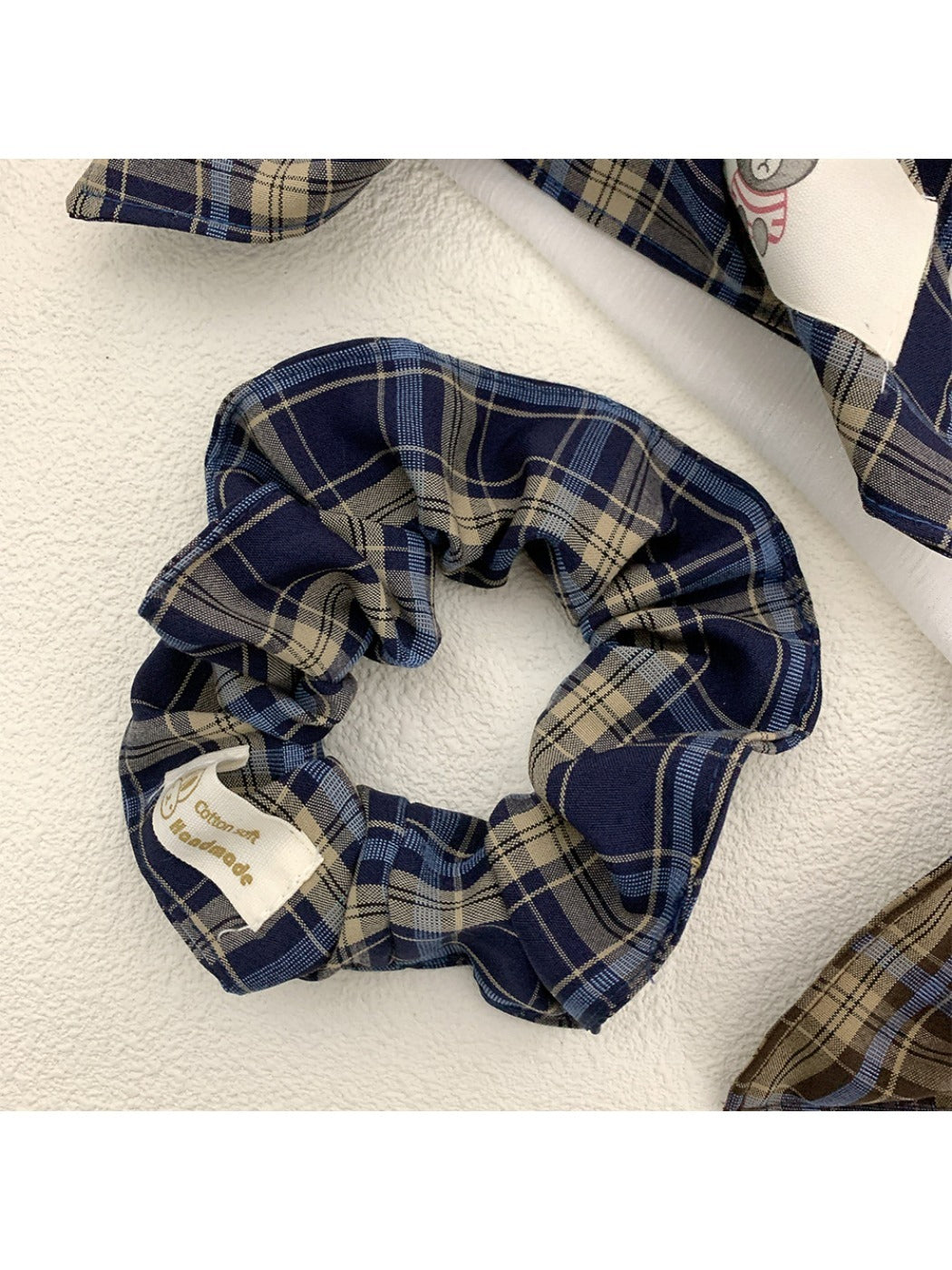 Gifty - Cute Plaid Pattern Hair Tie