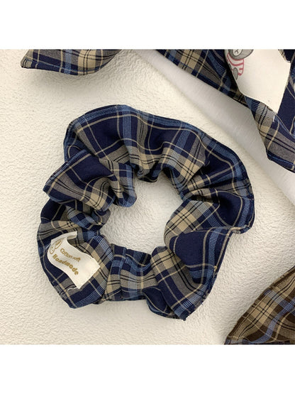 Gifty - Cute Plaid Pattern Hair Tie