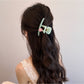 Beau - Alloy Acrylic Minimal Barrette Style Hair Clip