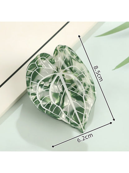Beau - Plant Shaped Acetate Hair Clip
