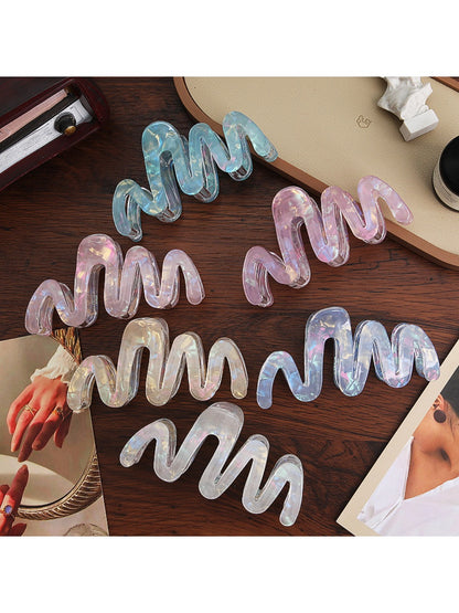Beau - Cute Minimalist Wavy-Shaped Hair Clip