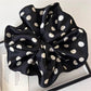 Gifty - Versatile Large Polka Dot Scrunchie