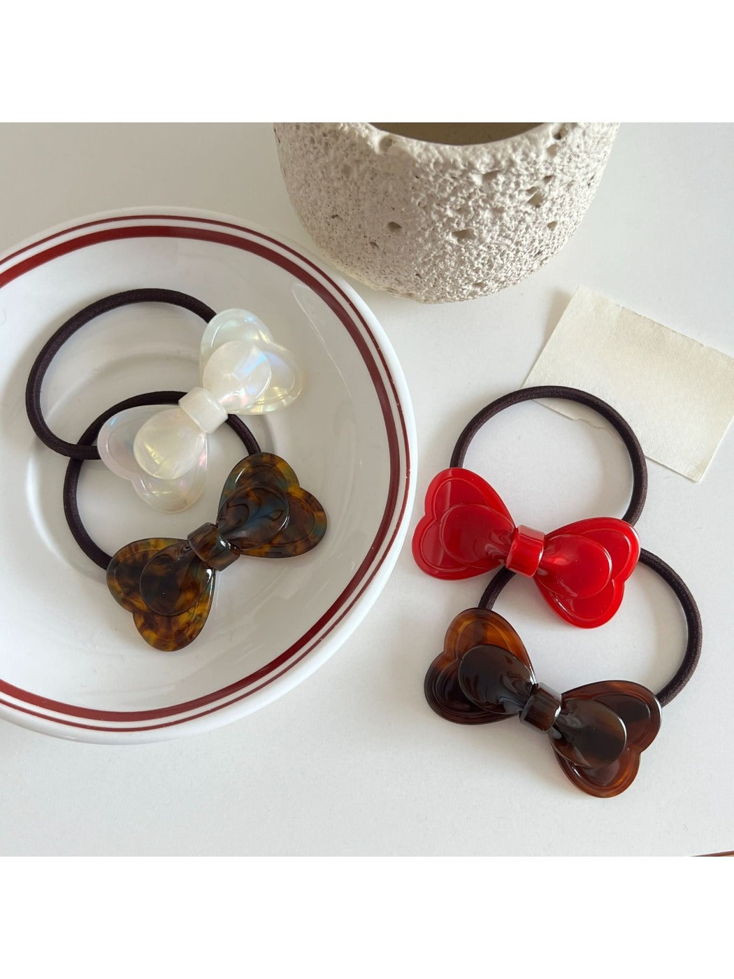 Gifty - Stylish Acetate Bow Hair Tie