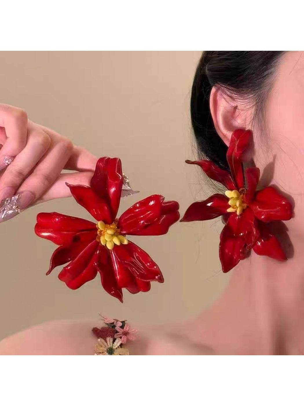 Earedge - Fashion Vintage Flower Earrings