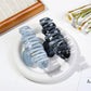 Beau - Marble Pumpkin Shaped Hair Claw Clip