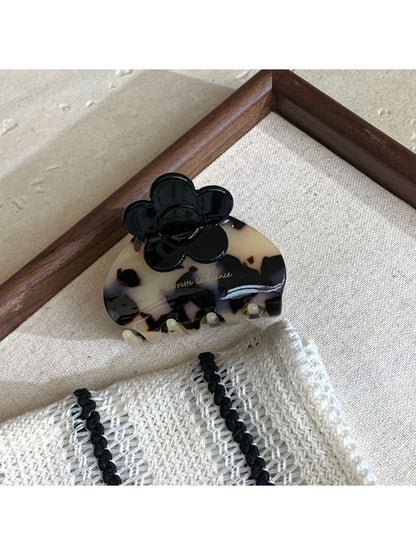 Beau - Stylish Acetate Flower Pattern Hair Clip