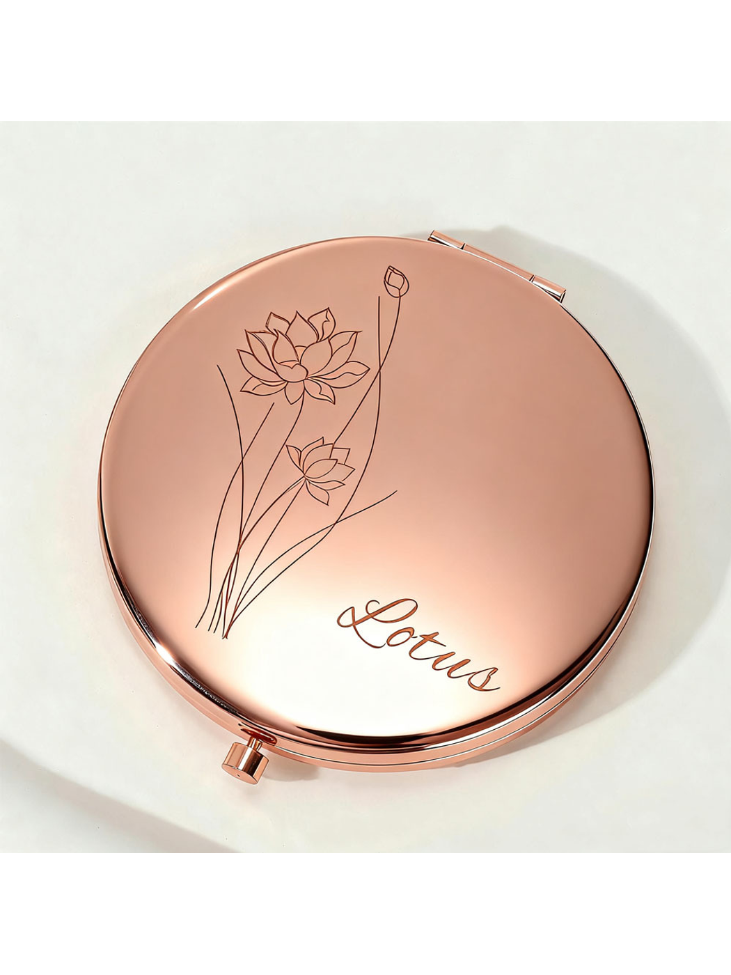 Mirroray - ABS Round Double Mirror Folding Mirror