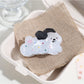 Beau - Glossy Acrylic Animal Design Hair Claw Clip