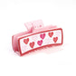 Beau - Pink Valentine'S Day Hair Claw Clip