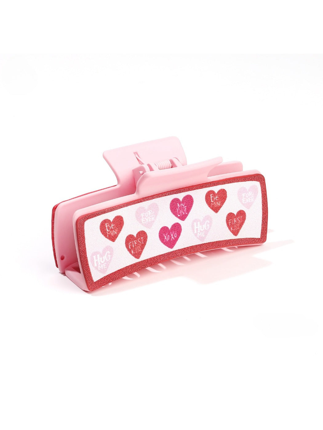 Beau - Pink Valentine'S Day Hair Claw Clip