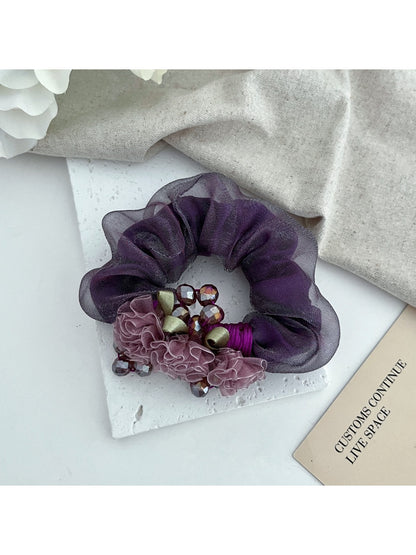 Gifty - Sheer Scrunchies High Elastic Hair Ties