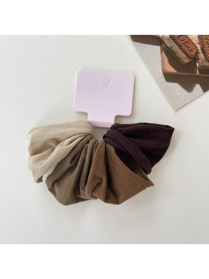 Gifty - Minimalist Solid Color Hair Tie Set